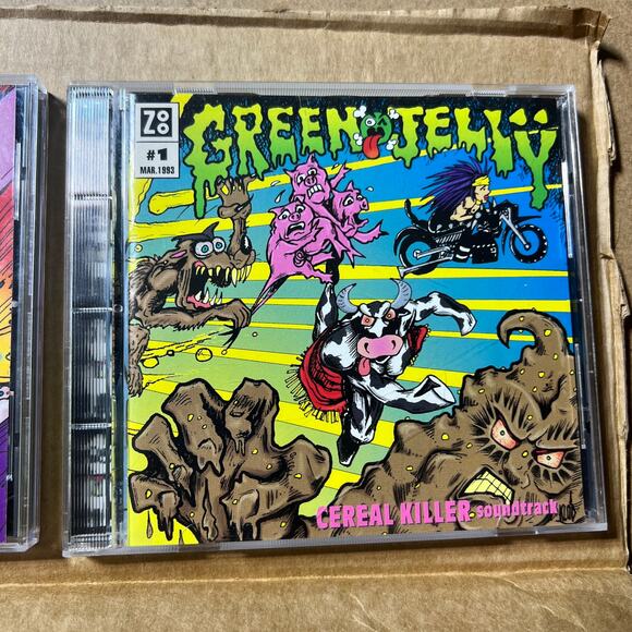Green Jelly CD Lot / 2 333 / Cereal Killer Soundtrack 1993–1994 Zoo BMG Rare OOP - Picture 6 of 15